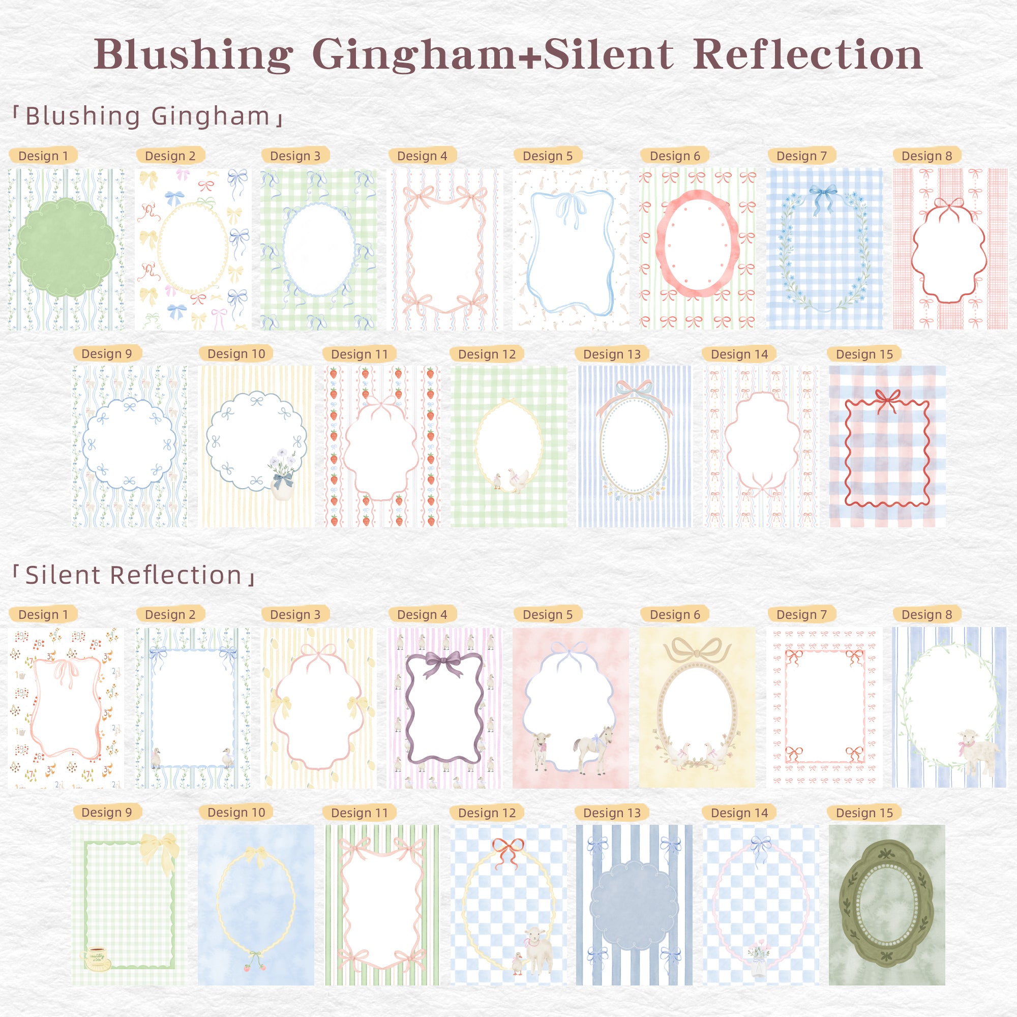 WT Silent Reflection Memo Pad Bundle
