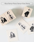 Muse Stamp Set | The Washi Tape Shop. Beautiful Washi and Decorative Tape For Bullet Journals, Gift Wrapping, Planner Decoration and DIY Projects
