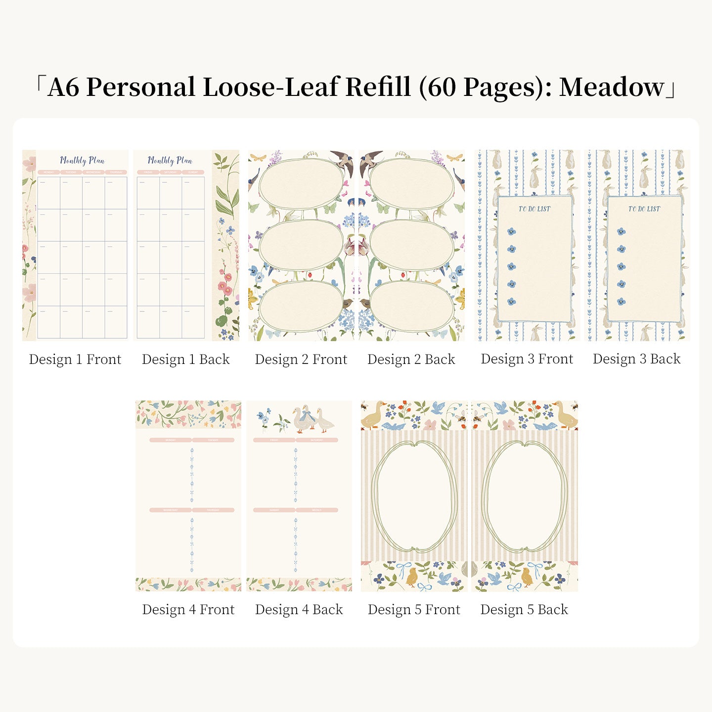 WT Matcha Loose-Leaf Journal (A6 Personal)