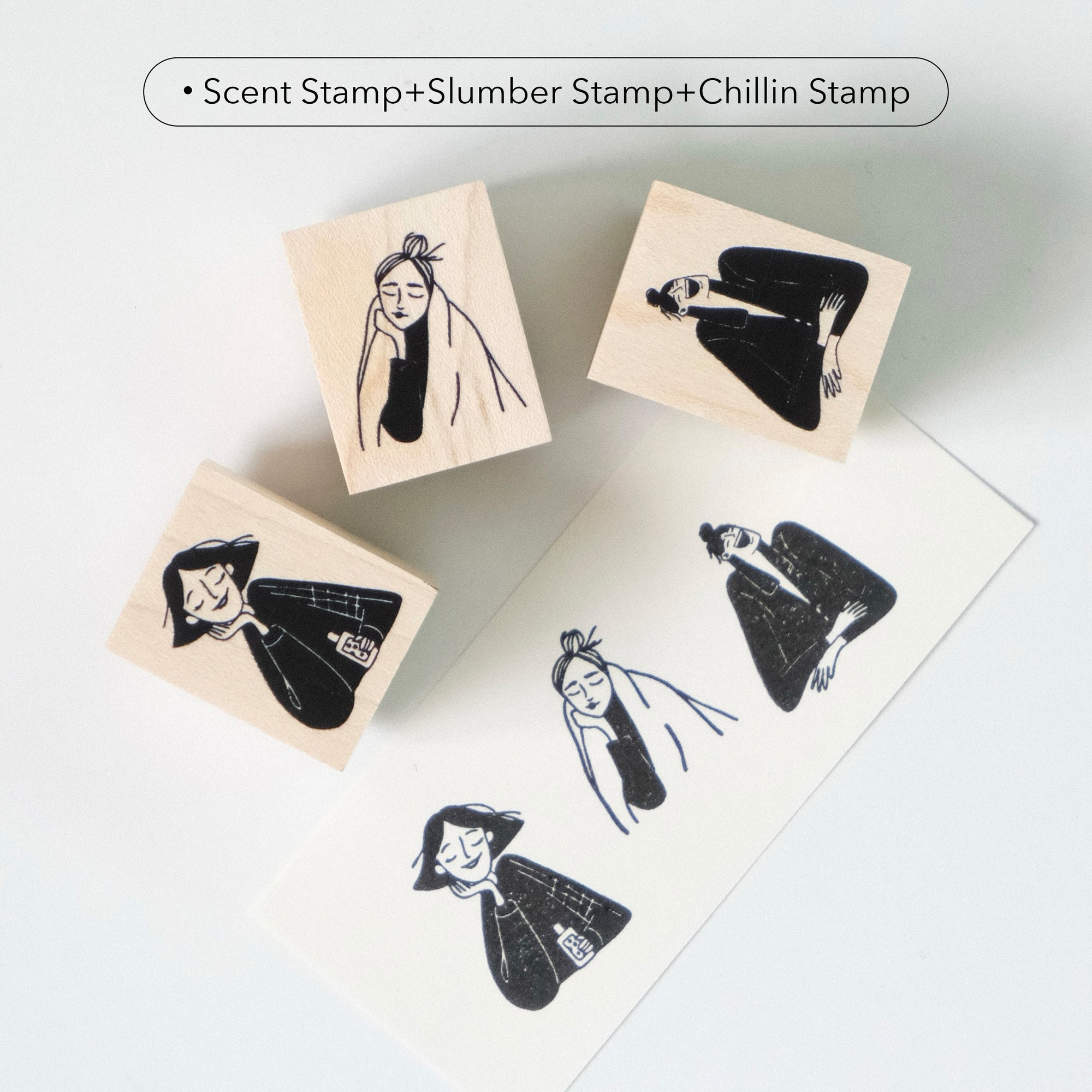 Muse Stamp Set | The Washi Tape Shop. Beautiful Washi and Decorative Tape For Bullet Journals, Gift Wrapping, Planner Decoration and DIY Projects