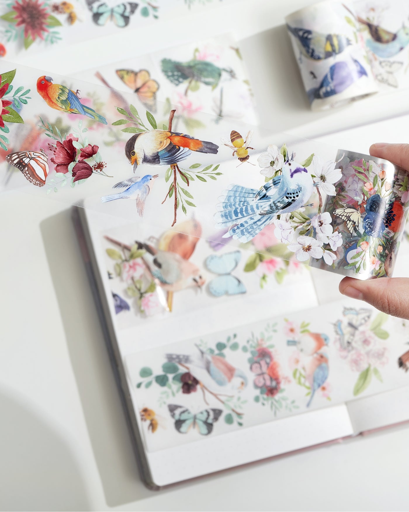 Elevate Your Packaging with Beautiful Floral Nature Paper Packing Tape -  Hot Pawz Shop – Hot Pawz Packaging Tapes
