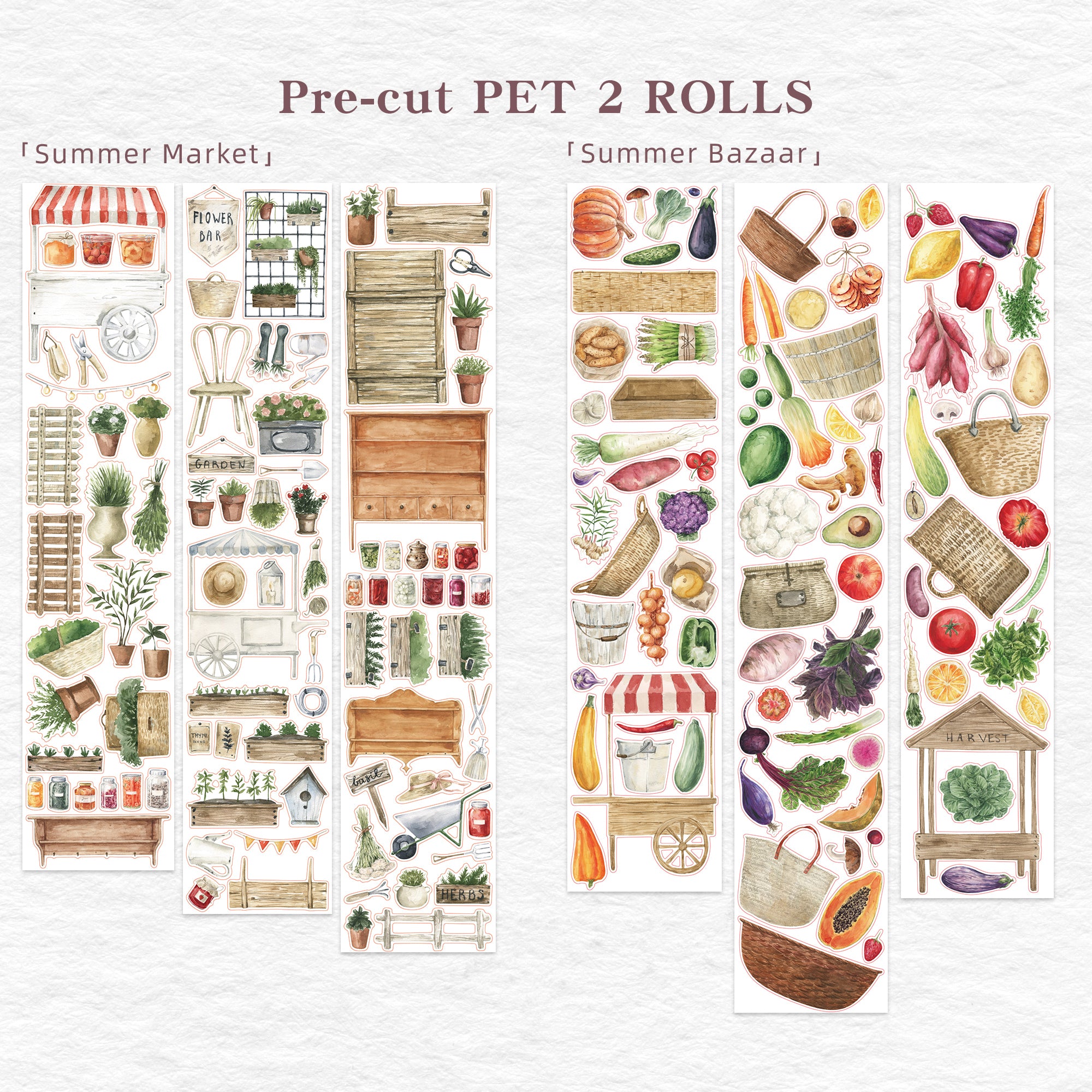 Pre-cut Summer Bazaar Bundle