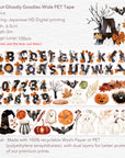 Pre-cut Ghostly Goodies Wide Washi/PET Tape