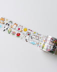 Pre-cut Kitty Conga Wide Washi/PET Tape