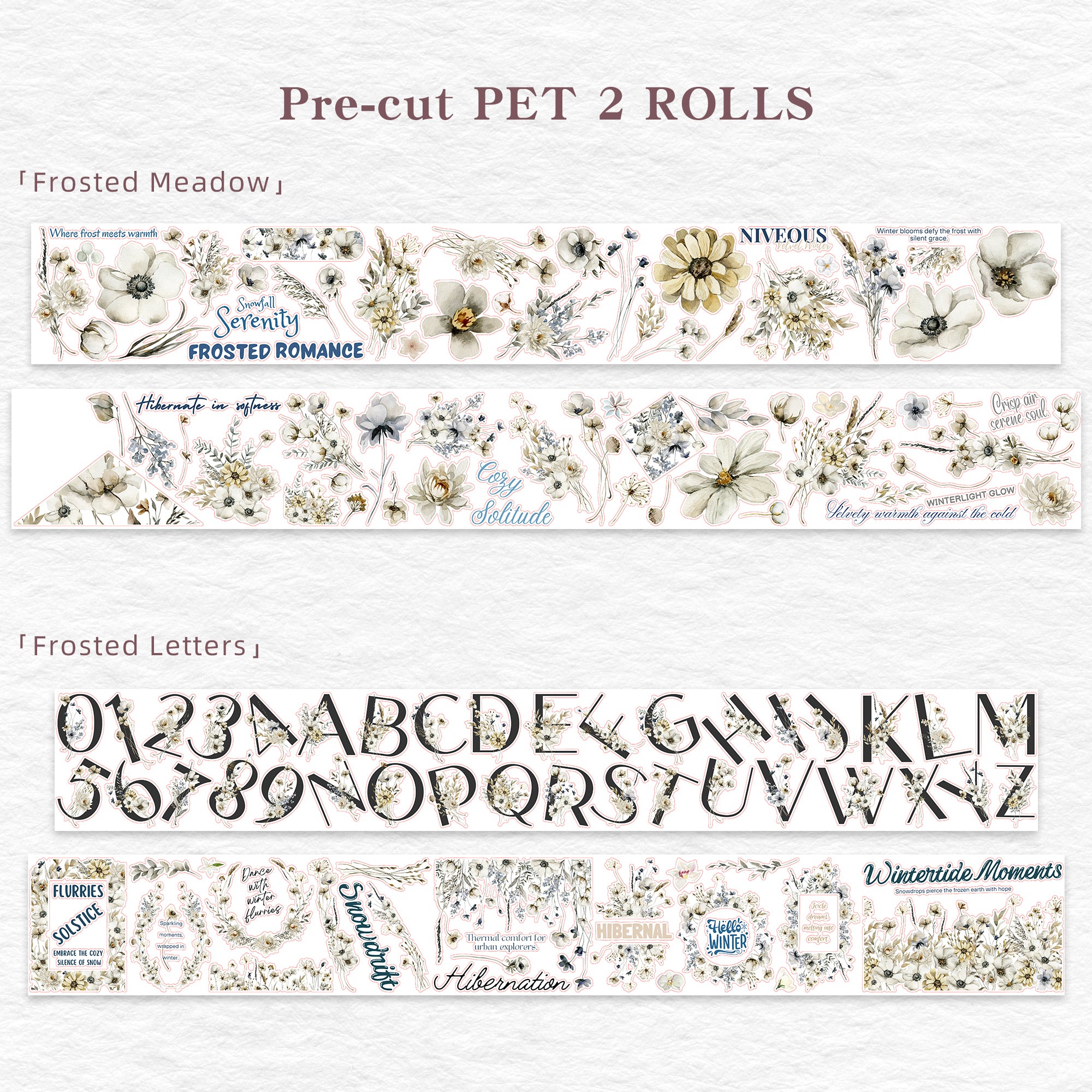 Pre-cut Frosted Meadow Bundle