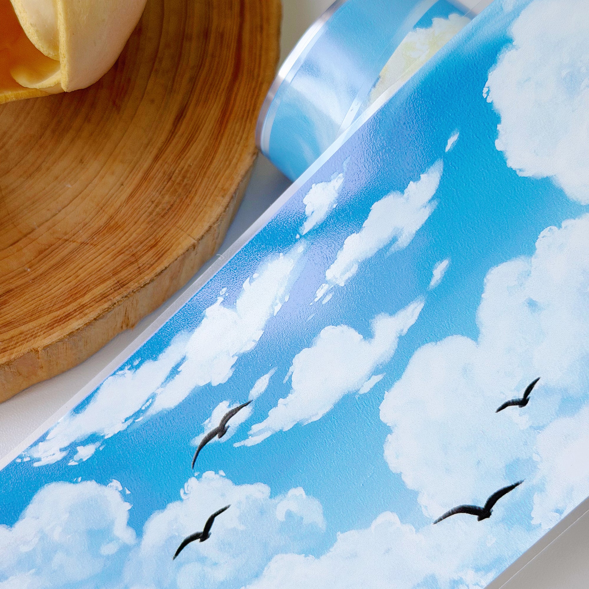 Country Azure Wide Washi/PET Tape | The Washi Tape Shop. Beautiful Washi and Decorative Tape For Bullet Journals, Gift Wrapping, Planner Decoration and DIY Projects