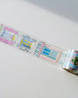 Pre-cut Cottage Panes Wide Washi/PET Tape