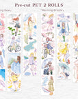 Pre-cut Morning Dew Bundle | The Washi Tape Shop. Beautiful Washi and Decorative Tape For Bullet Journals, Gift Wrapping, Planner Decoration and DIY Projects
