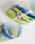 Pre-cut Country Diary Wide Washi/PET Tape