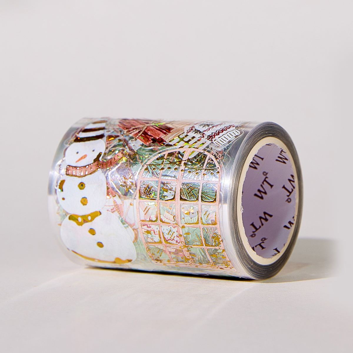Pre-cut Holiday Hamlet Wide Washi/PET Tape (Seashell Gilded)