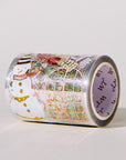 Pre-cut Holiday Hamlet Wide Washi/PET Tape (Seashell Gilded)