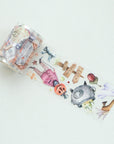Pre-cut Ghoulish Gathering Wide Washi/PET Tape