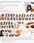 Pre-cut Ghostly Goodies Wide Washi/PET Tape