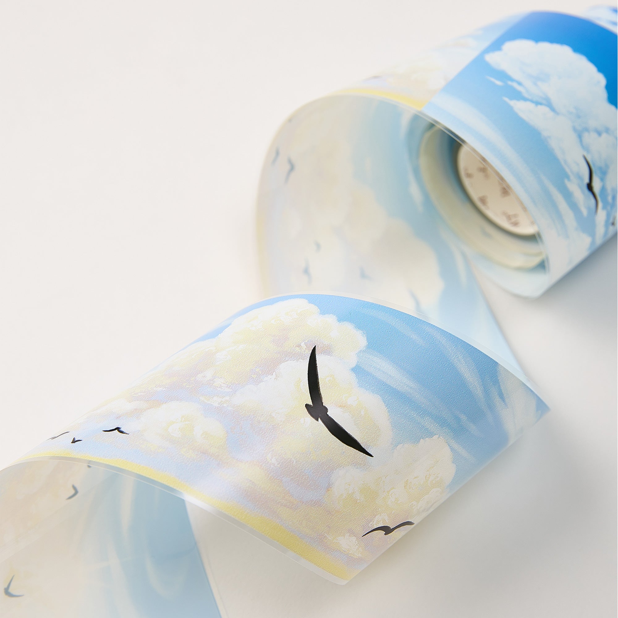 Country Azure Wide Washi/PET Tape