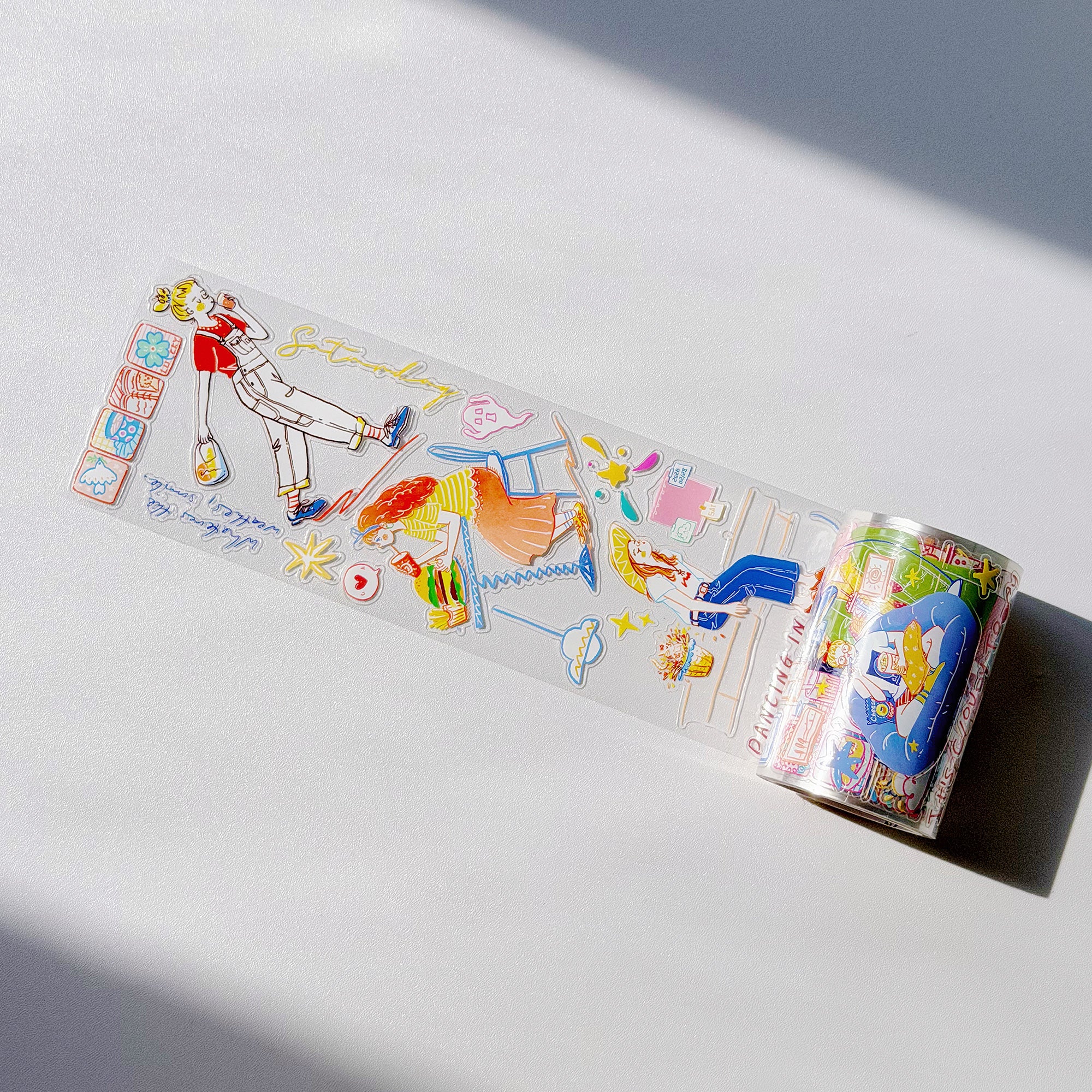 Pre-cut Cloud 9 Wide Washi/PET Tape