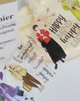 Pre-cut Silent Silhouette Wide Washi/PET Tape | The Washi Tape Shop. Beautiful Washi and Decorative Tape For Bullet Journals, Gift Wrapping, Planner Decoration and DIY Projects