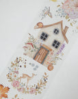 Pre-cut Golden Harvest Wide Washi/PET Tape (Seashell Gilded)