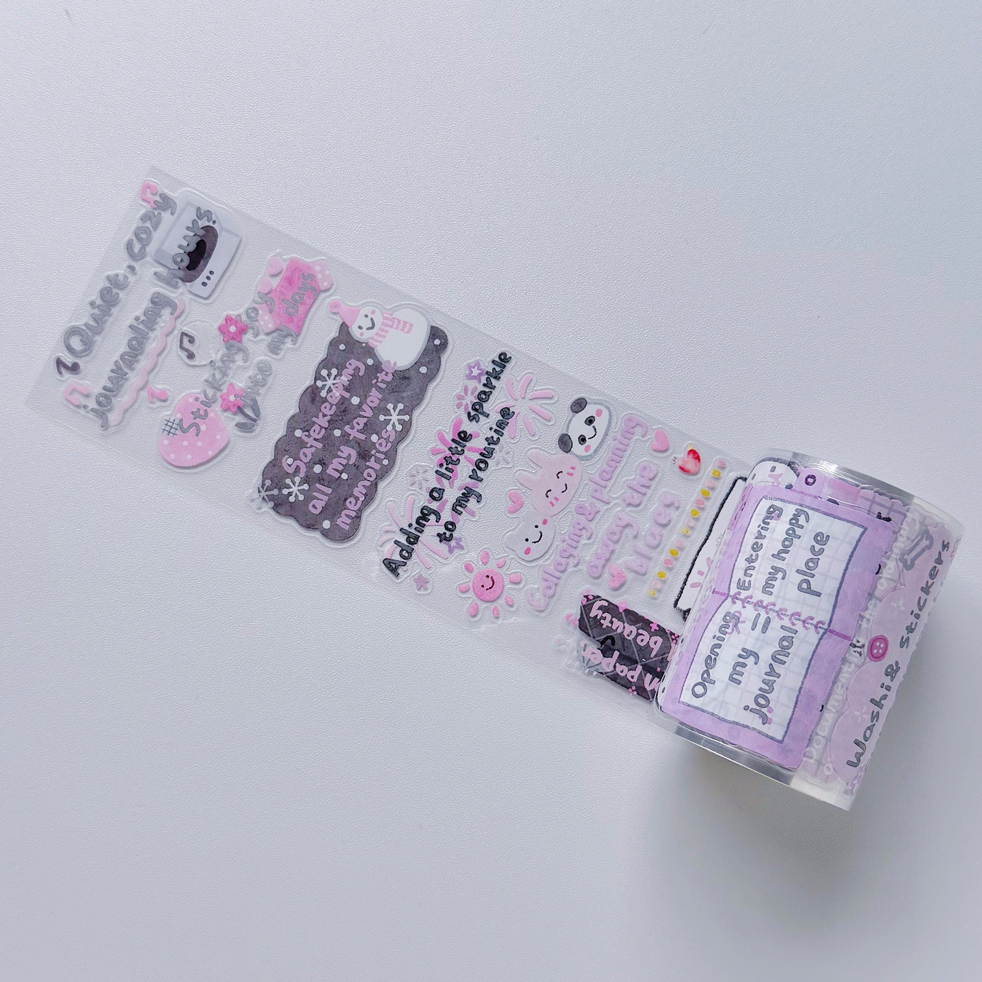 Pre-cut Mindfulness Washi/PET Bundle