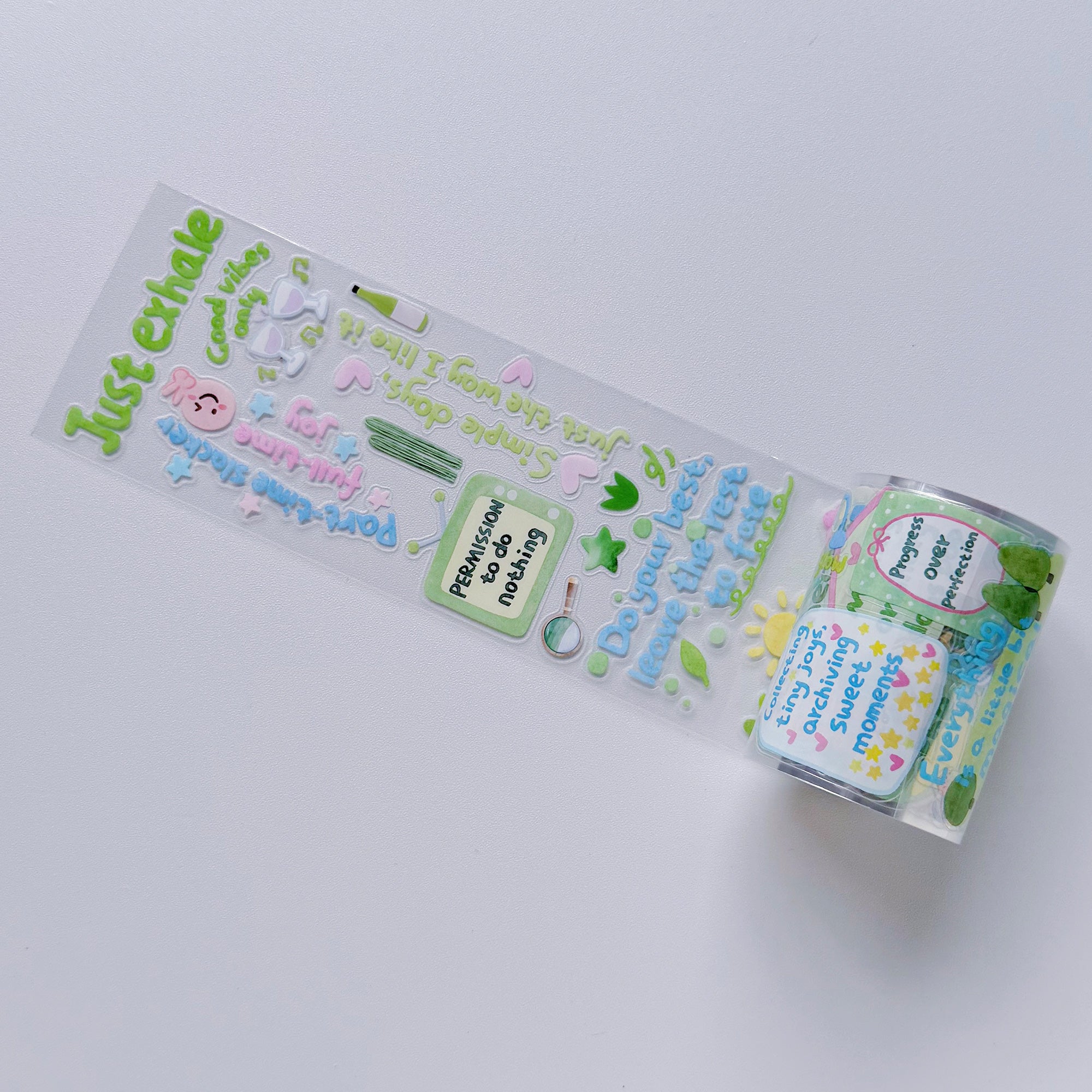 Pre-cut Mindfulness Washi/PET Bundle