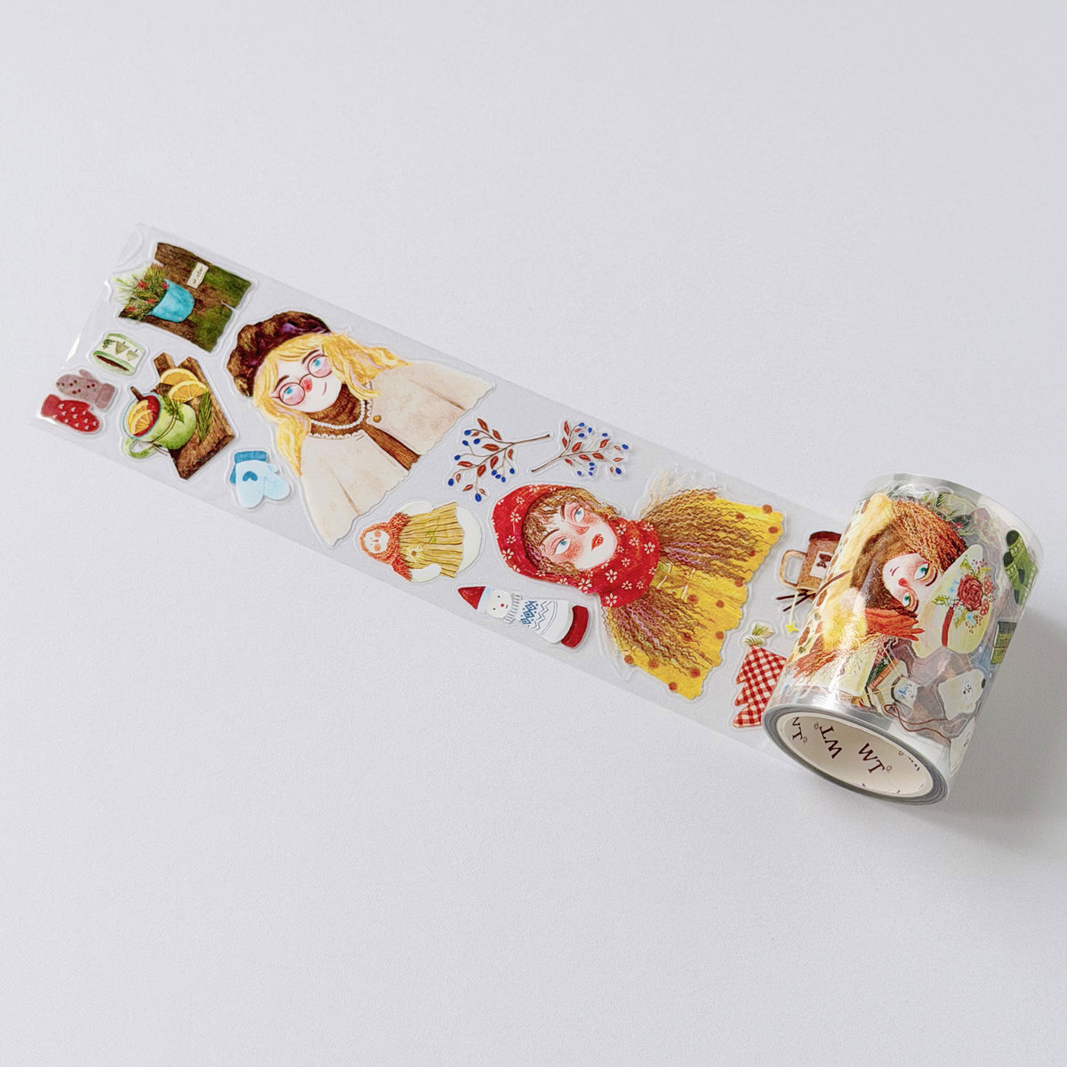 Pre-cut Holly Belle Wide Washi/PET Tape