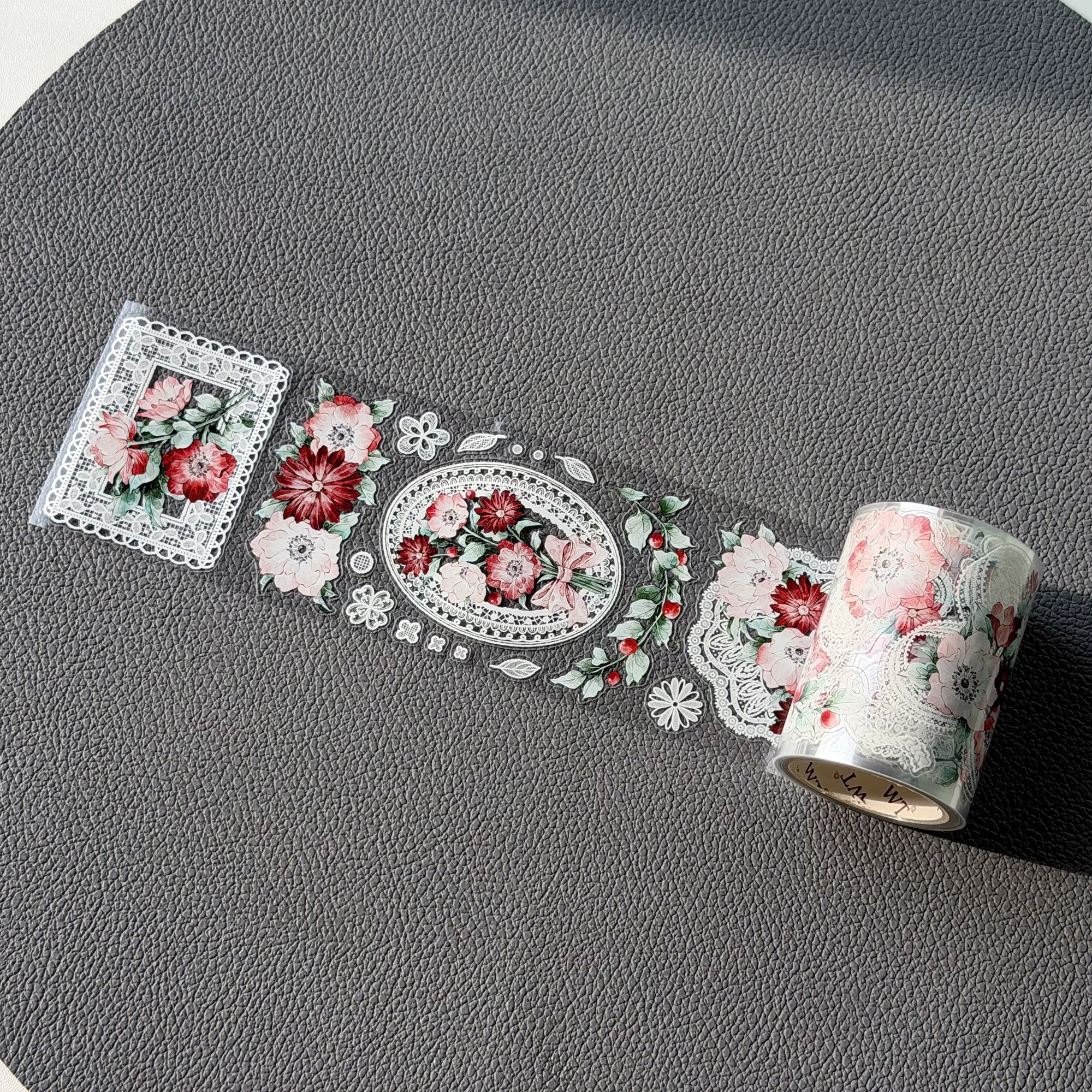 Pre-cut Heirloom Lace Washi/PET Tape