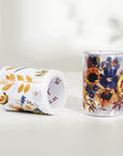 Sunflower & Navy Wide Washi / PET Tape | The Washi Tape Shop. Beautiful Washi and Decorative Tape For Bullet Journals, Gift Wrapping, Planner Decoration and DIY Projects