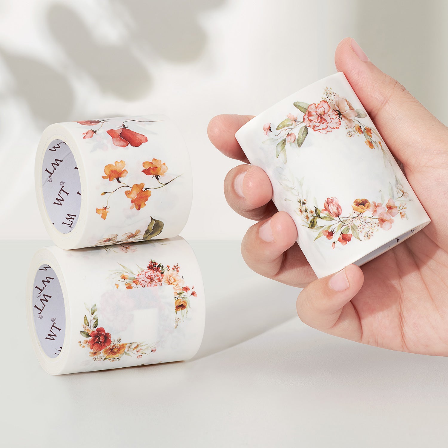 35mm Width OKMT TAPE Dried Flowers Bouquets Leaves Washi Masking Tape 