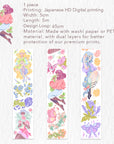 Secret Garden Wide Washi / PET Tape | The Washi Tape Shop. Beautiful Washi and Decorative Tape For Bullet Journals, Gift Wrapping, Planner Decoration and DIY Projects