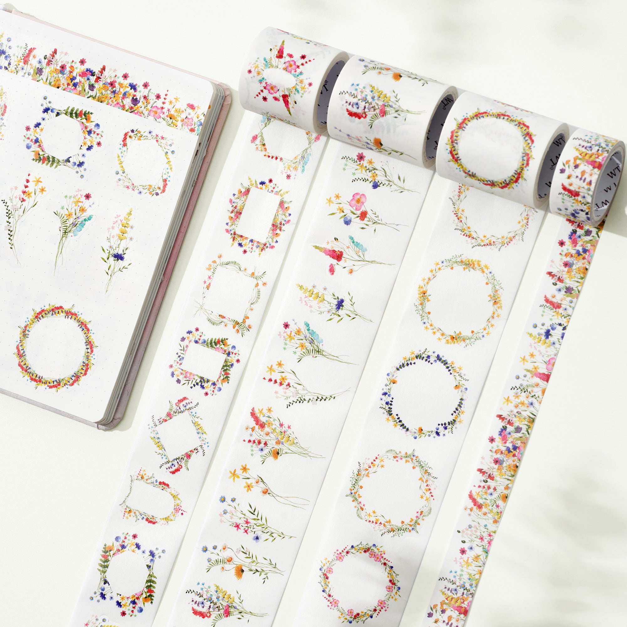 Spring Garden Washi Tape Sticker Set | The Washi Tape Shop. Beautiful Washi and Decorative Tape For Bullet Journals, Gift Wrapping, Planner Decoration and DIY Projects
