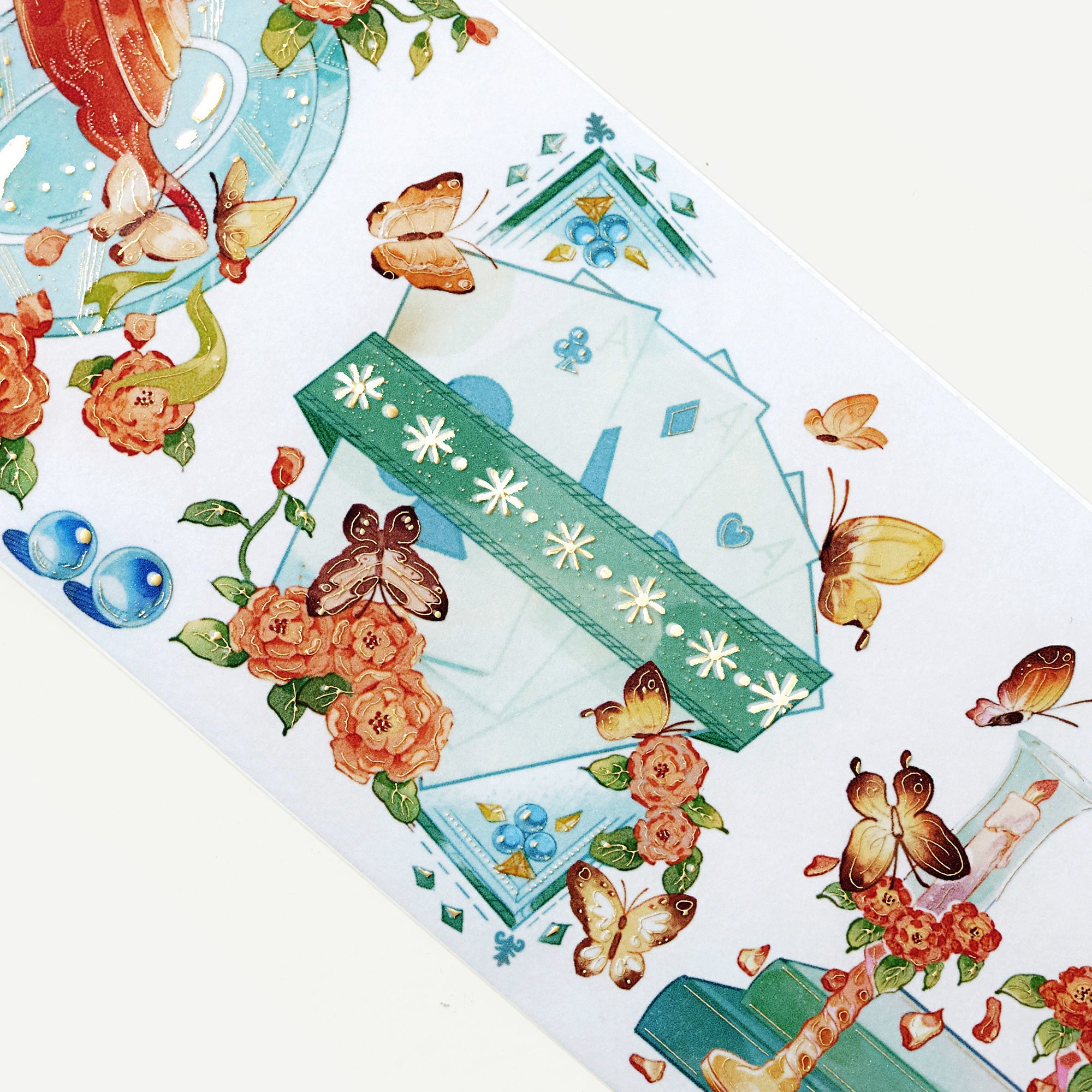 Butterfly Emporium Wide Washi / PET Tape (GILDED) | The Washi Tape Shop. Beautiful Washi and Decorative Tape For Bullet Journals, Gift Wrapping, Planner Decoration and DIY Projects