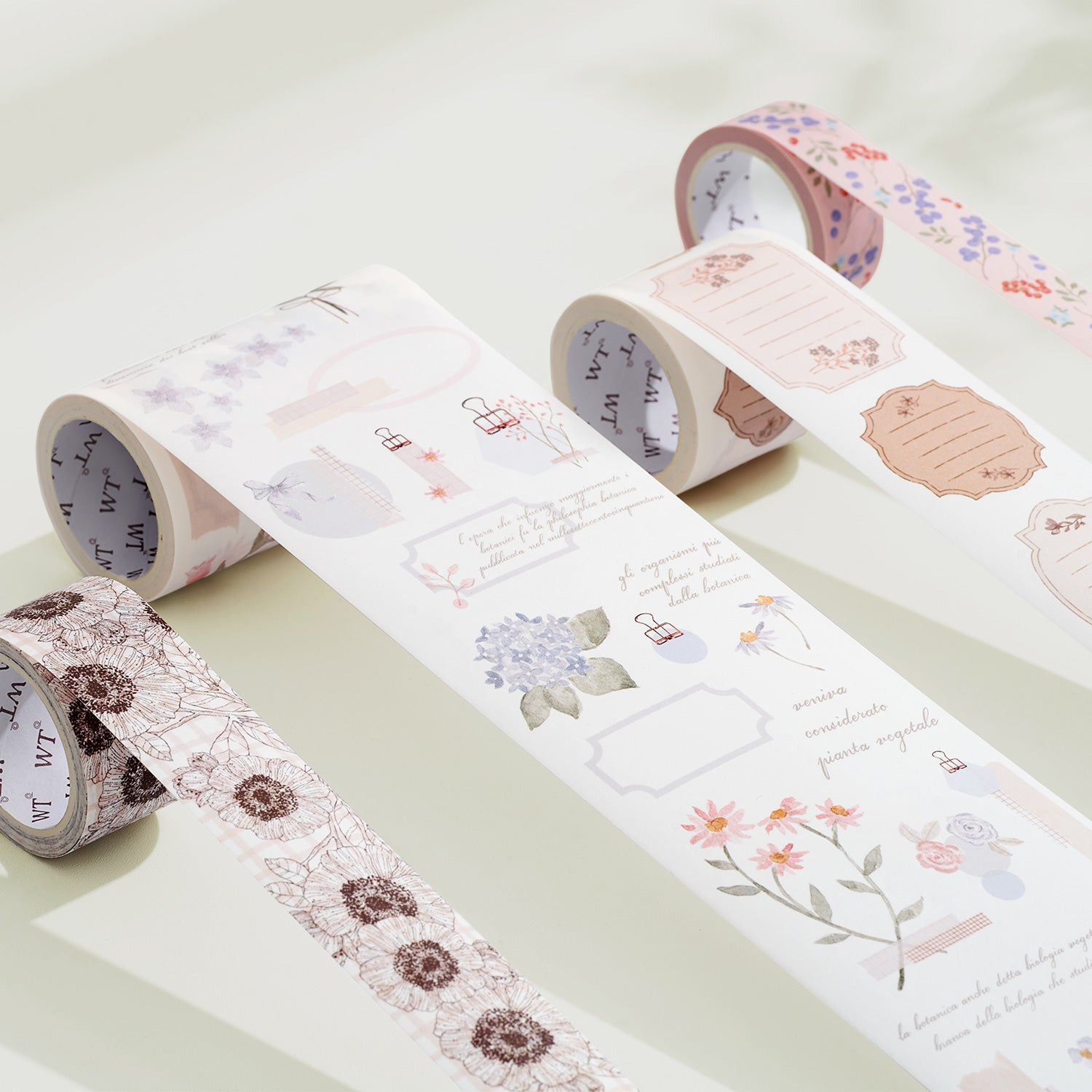 Ricordi della soffitta Washi Tape Sticker Set | The Washi Tape Shop. Beautiful Washi and Decorative Tape For Bullet Journals, Gift Wrapping, Planner Decoration and DIY Projects