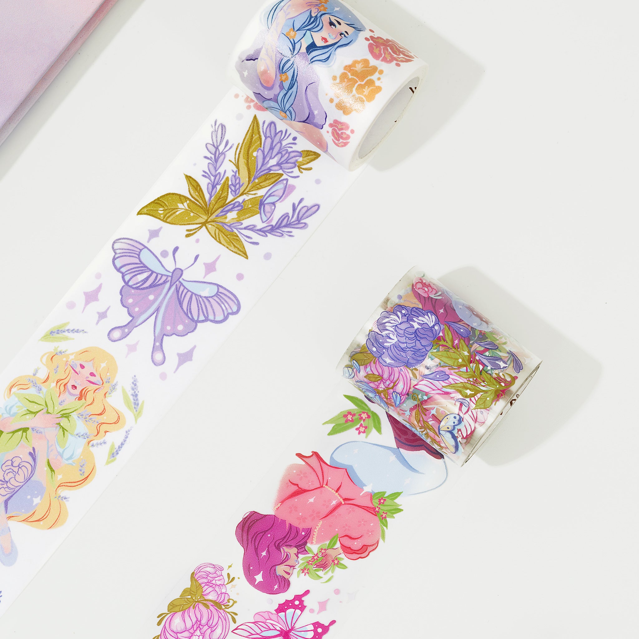 Secret Garden Wide Washi / PET Tape | The Washi Tape Shop. Beautiful Washi and Decorative Tape For Bullet Journals, Gift Wrapping, Planner Decoration and DIY Projects