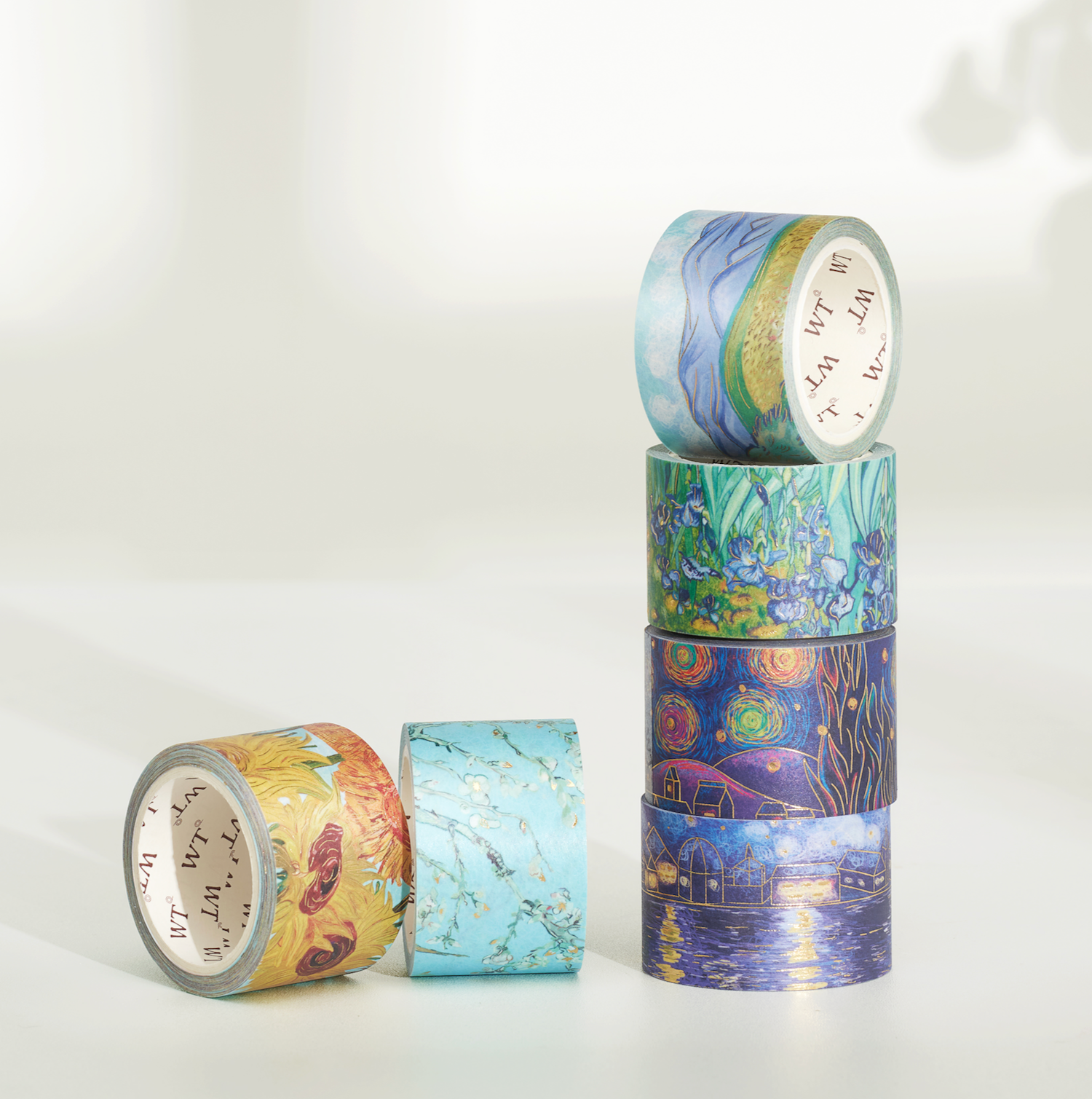 Van Gogh Washi Tape Set | The Washi Tape Shop. Beautiful Washi and Decorative Tape For Bullet Journals, Gift Wrapping, Planner Decoration and DIY Projects