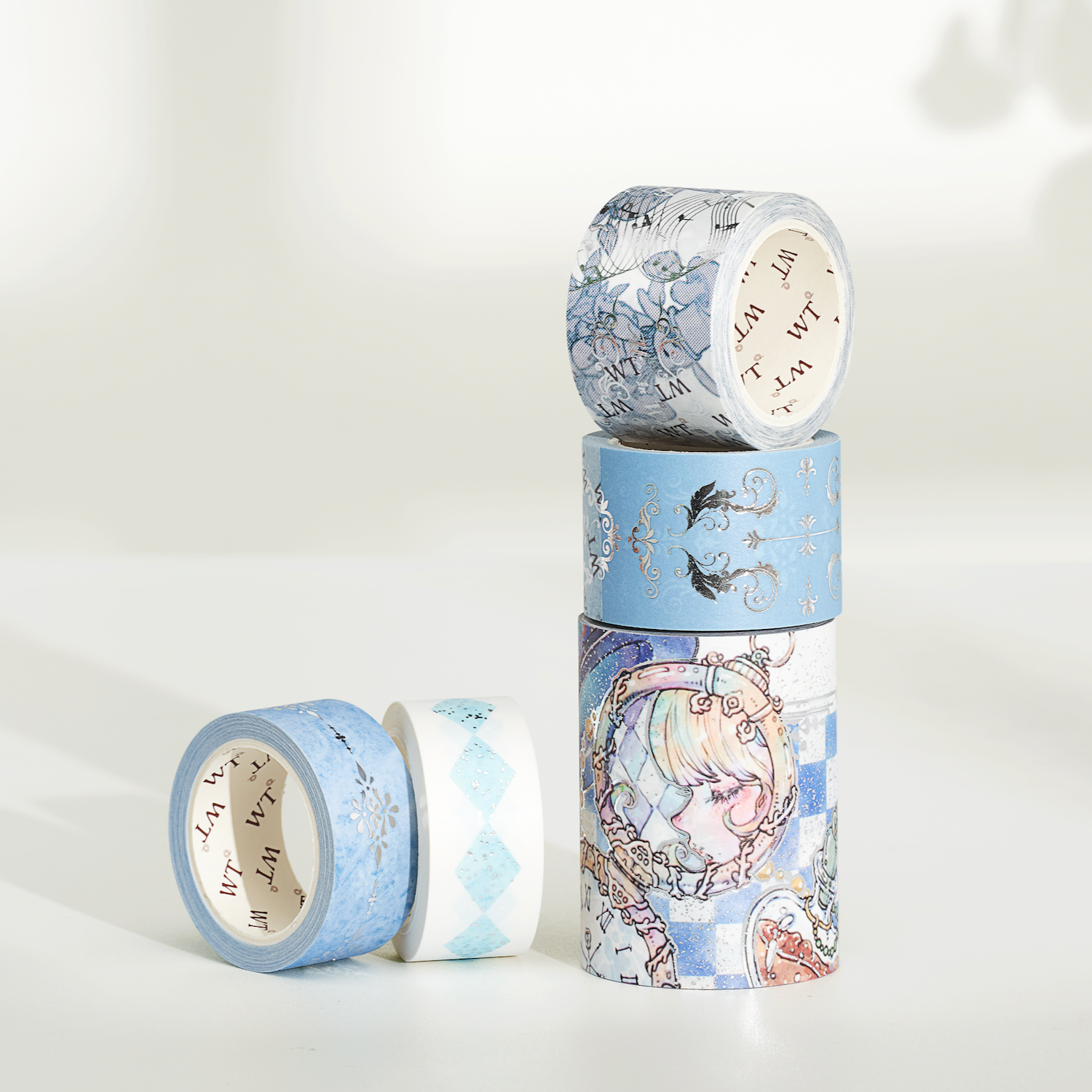 Alice in Wonderland Washi Tape Set | The Washi Tape Shop. Beautiful Washi and Decorative Tape For Bullet Journals, Gift Wrapping, Planner Decoration and DIY Projects