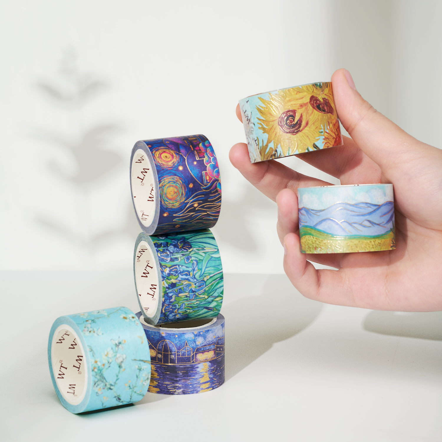 Van Gogh Washi Tape Set | The Washi Tape Shop. Beautiful Washi and Decorative Tape For Bullet Journals, Gift Wrapping, Planner Decoration and DIY Projects