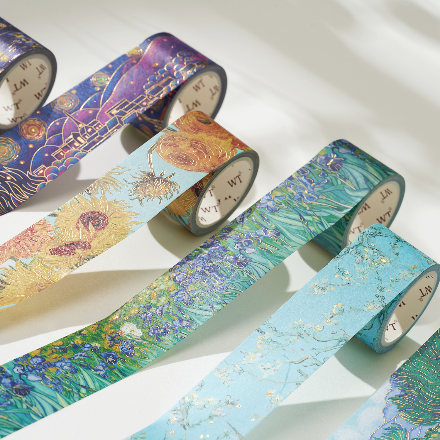 Van Gogh Washi Tape Set | The Washi Tape Shop. Beautiful Washi and Decorative Tape For Bullet Journals, Gift Wrapping, Planner Decoration and DIY Projects