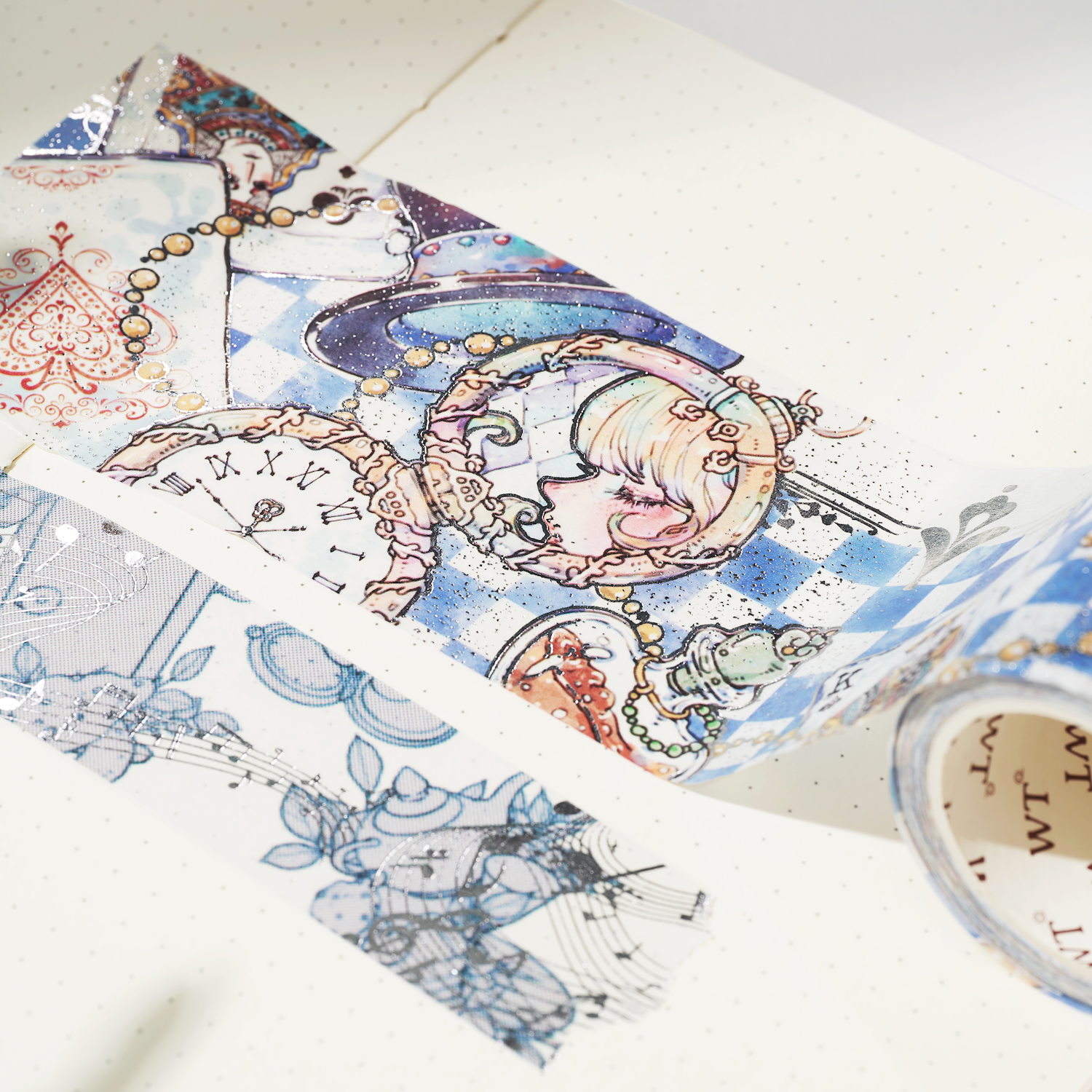  Serenity Fair Alice in Wonderland Washi Tape Set, 4