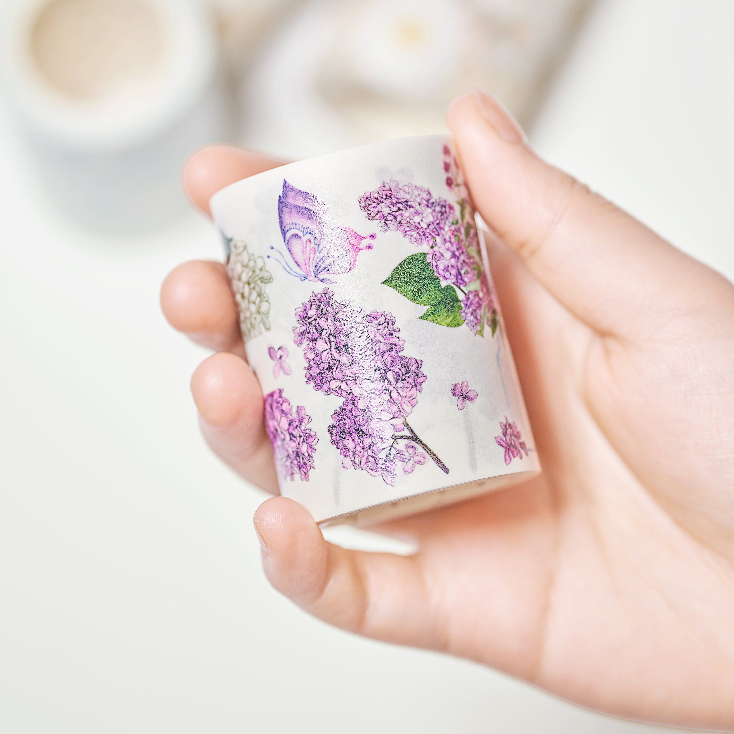 Lilac Wide Washi Tape | The Washi Tape Shop. Beautiful Washi and Decorative Tape For Bullet Journals, Gift Wrapping, Planner Decoration and DIY Projects