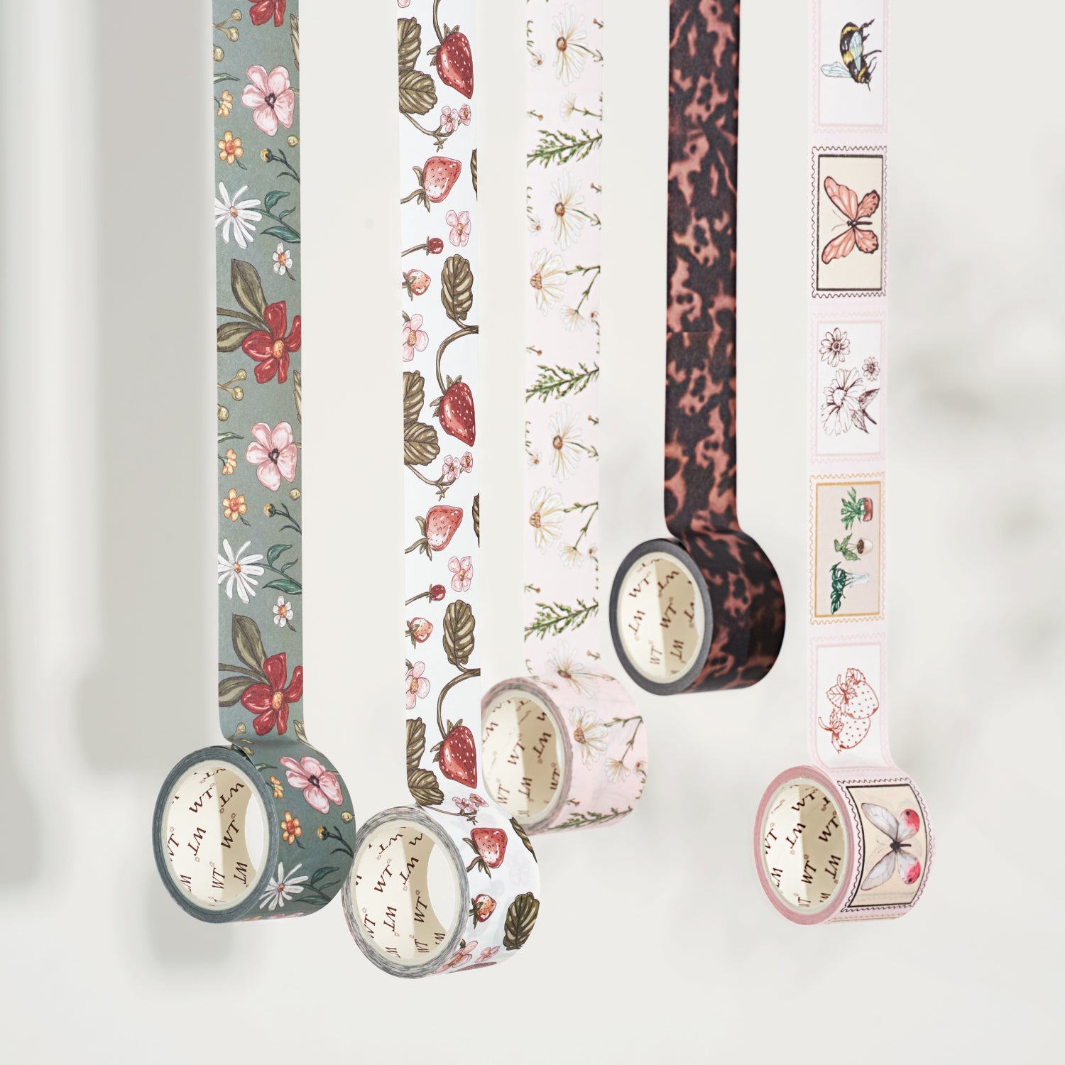 In Bloom Washi Tape Set | The Washi Tape Shop. Beautiful Washi and Decorative Tape For Bullet Journals, Gift Wrapping, Planner Decoration and DIY Projects