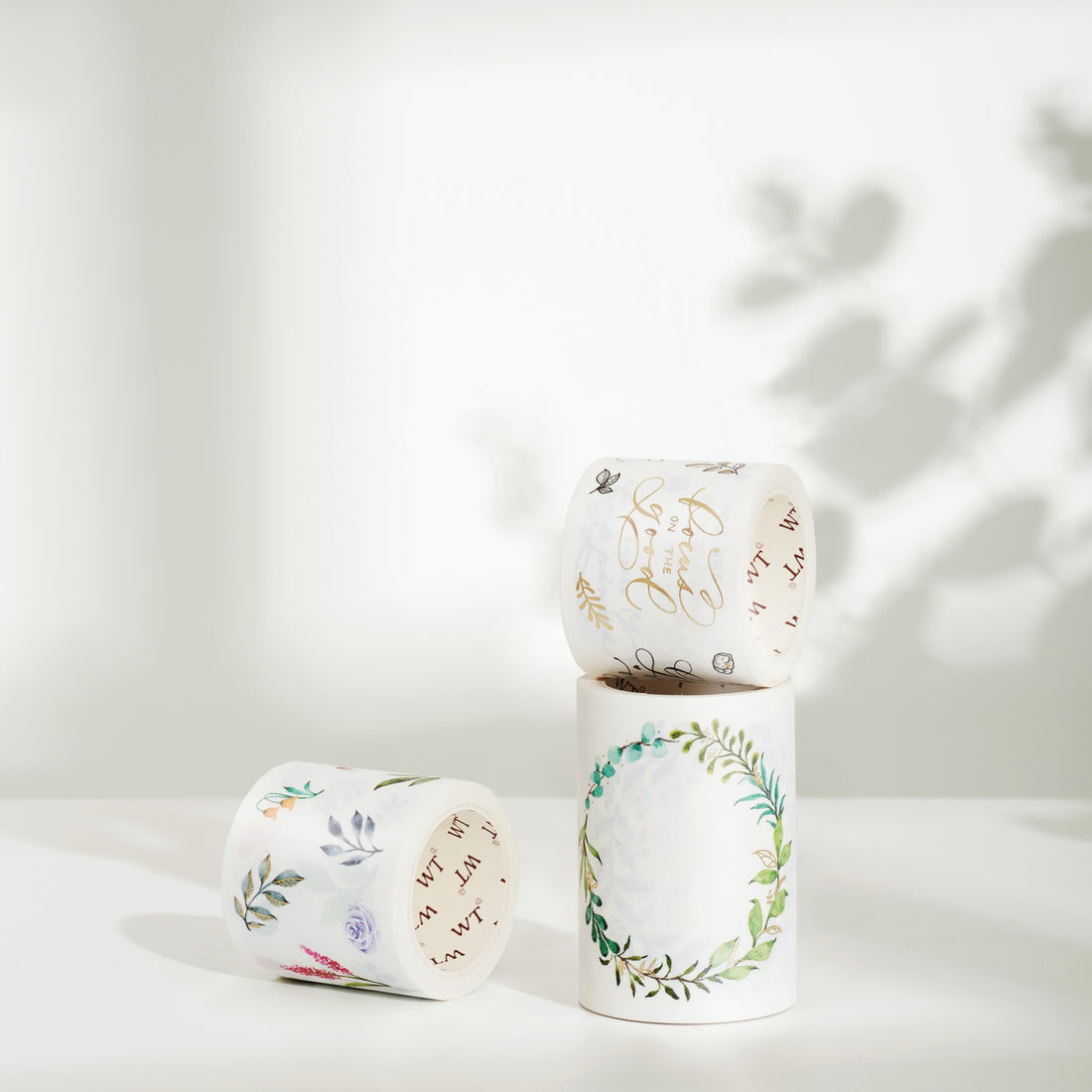 Delicate Floral Wreaths Washi Tape Sticker Set The Washi Tape Shop