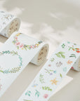 Delicate Floral Wreaths Washi Tape Sticker Set | The Washi Tape Shop. Beautiful Washi and Decorative Tape For Bullet Journals, Gift Wrapping, Planner Decoration and DIY Projects