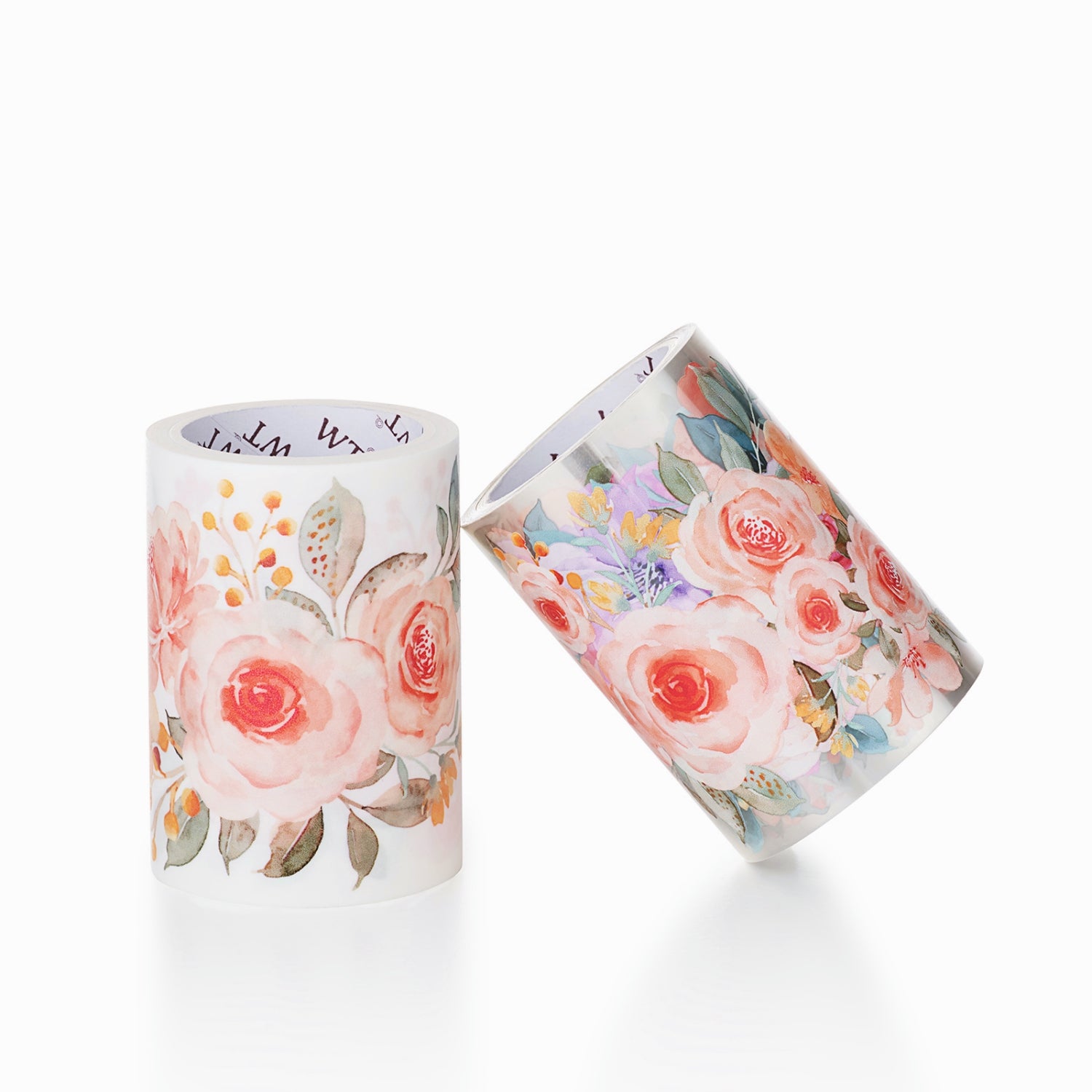 Literary Flower and Girl Character PET Washi Tape 7cm*2M roll – Team Black  Store