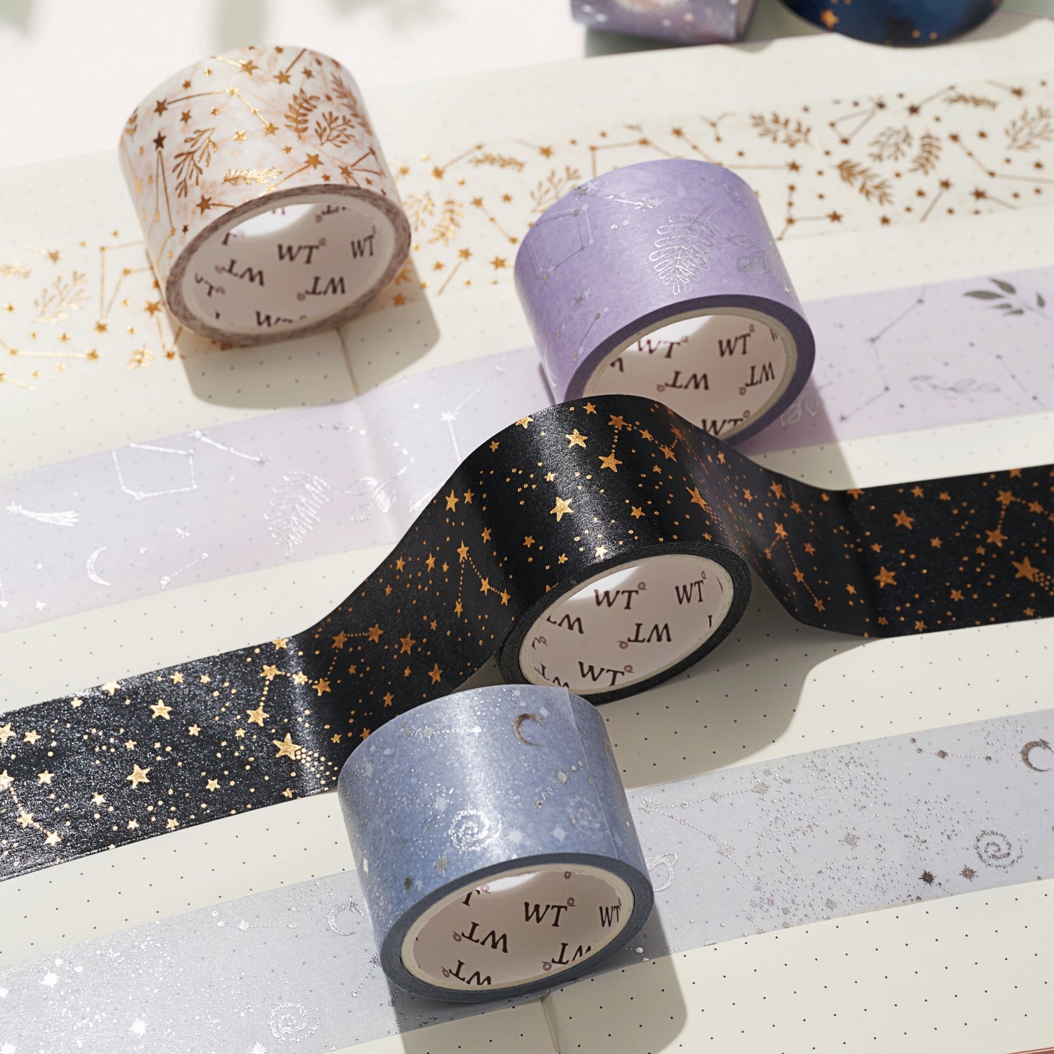 Starry Sky Washi Tape Set | The Washi Tape Shop. Beautiful Washi and Decorative Tape For Bullet Journals, Gift Wrapping, Planner Decoration and DIY Projects