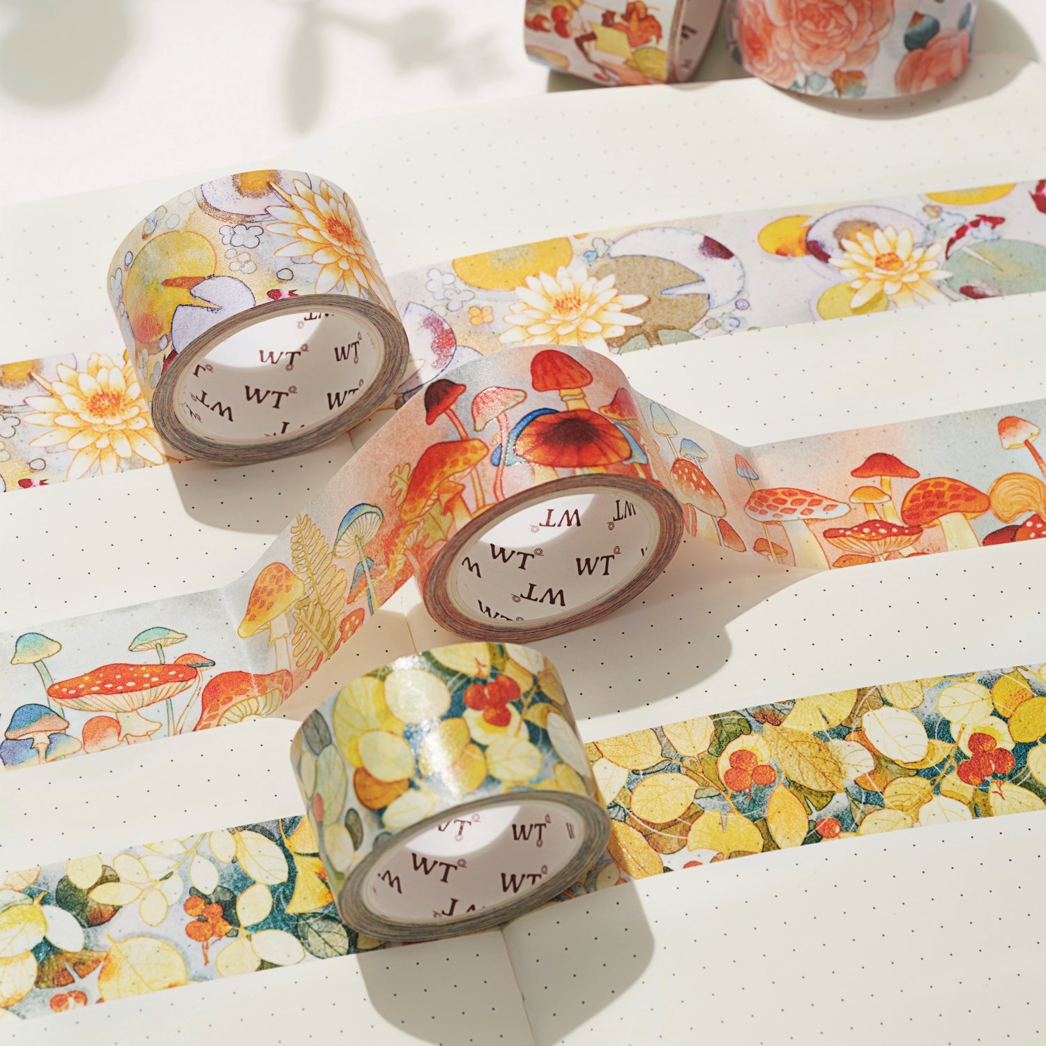Fall Equinox Washi Tape Set | The Washi Tape Shop. Beautiful Washi and Decorative Tape For Bullet Journals, Gift Wrapping, Planner Decoration and DIY Projects