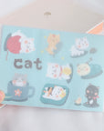 Kitties Planet Washi Paper Sticker Set - The Washi Tape Shop