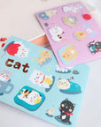 Kitties Planet Washi Paper Sticker Set - The Washi Tape Shop