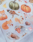 Autumn Light Washi Paper Sticker Set - The Washi Tape Shop