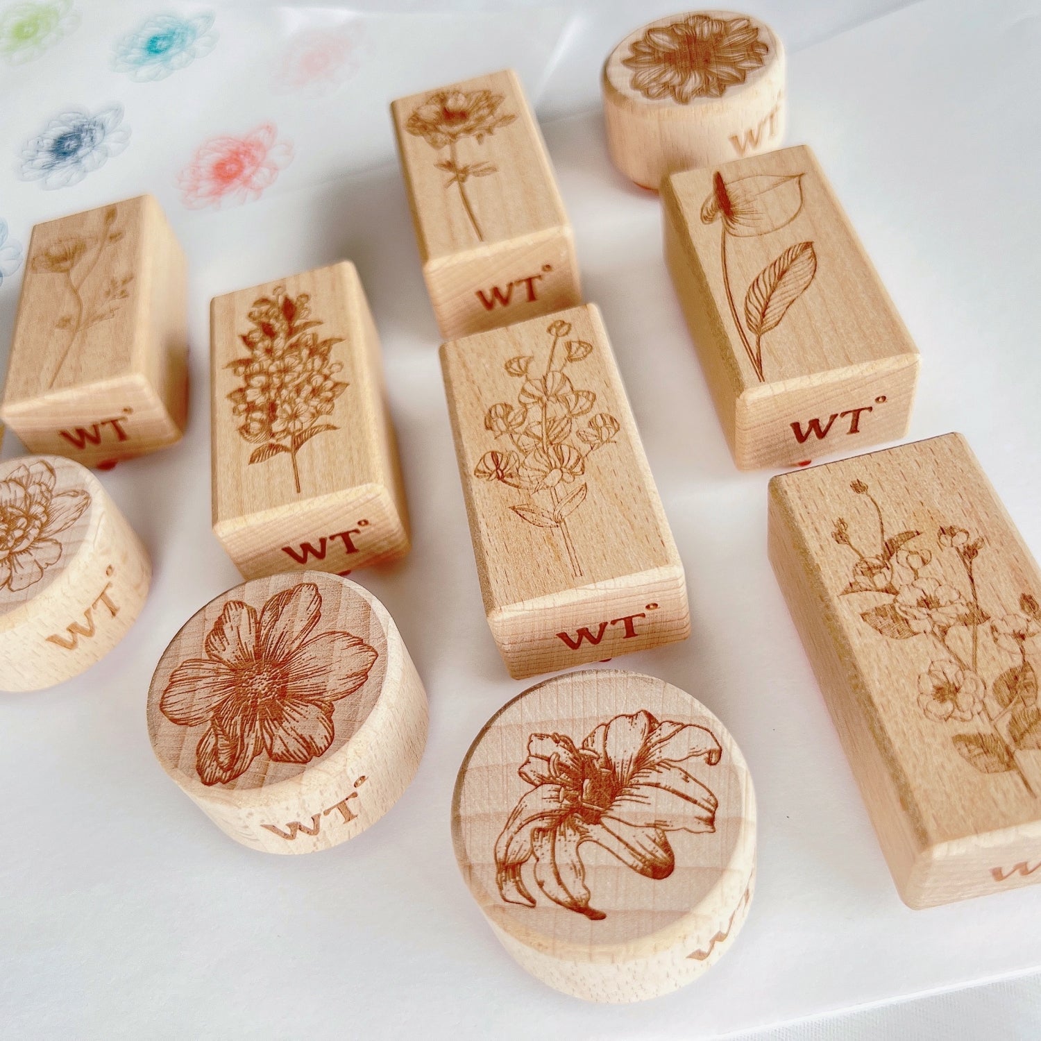 Blossom Stamp Set | The Washi Tape Shop