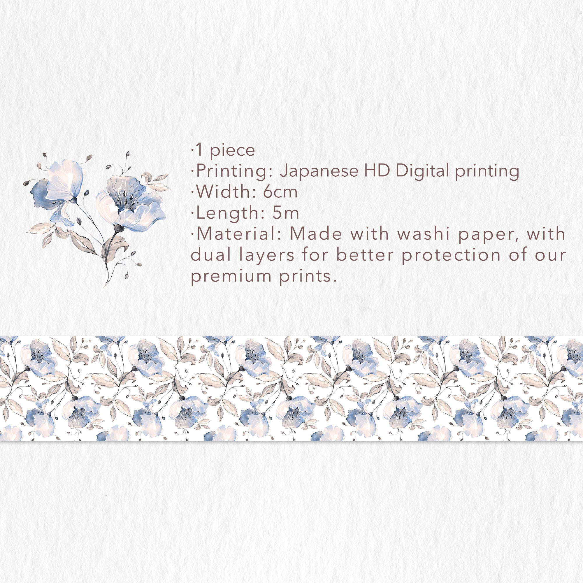 Azalea Bloom Wide Washi Tape | The Washi Tape Shop. Beautiful Washi and Decorative Tape For Bullet Journals, Gift Wrapping, Planner Decoration and DIY Projects