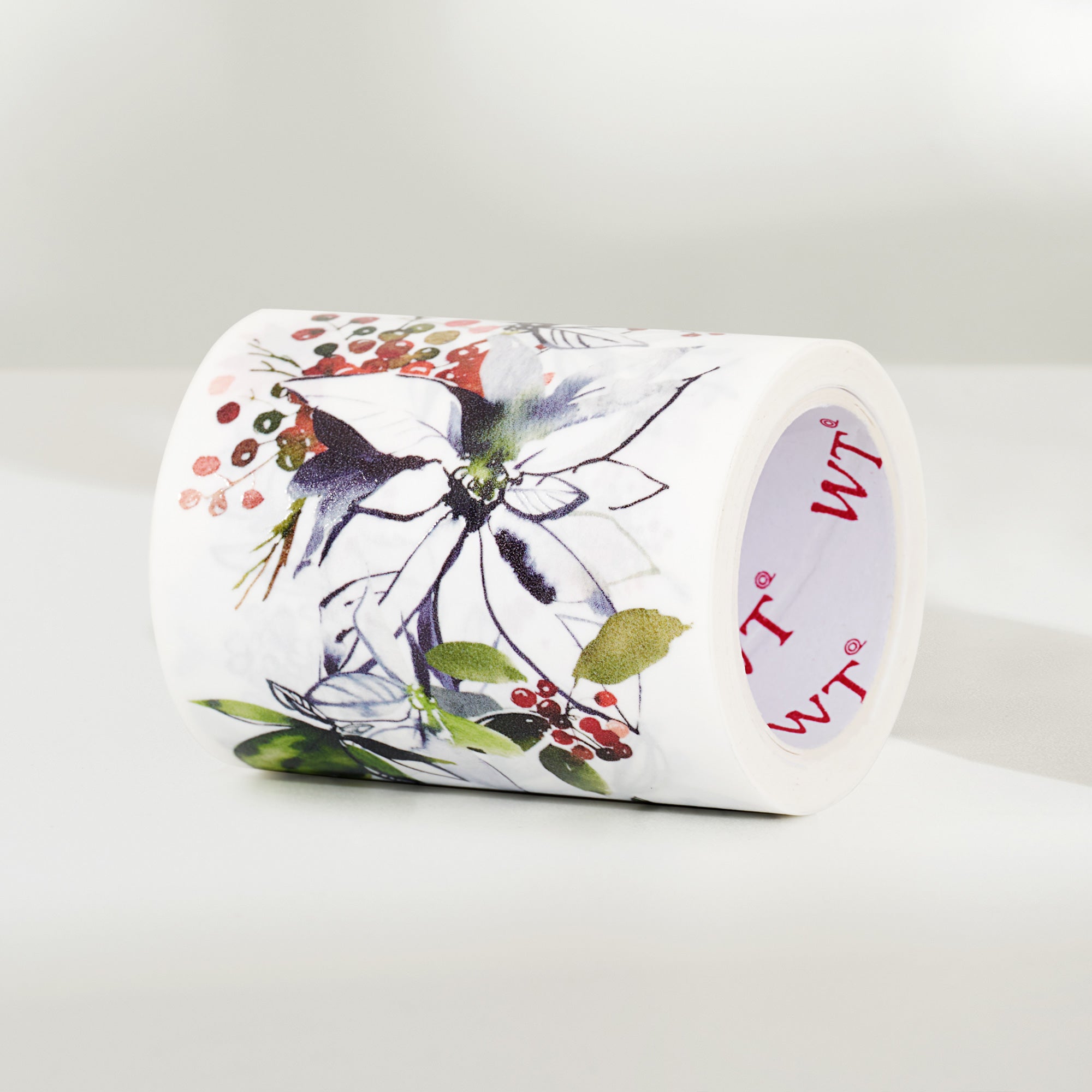 Poinsettia Wide Washi / PET Tape